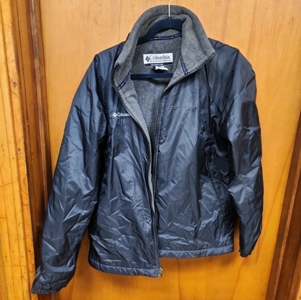 Columbia fleece lined jacket. Medium